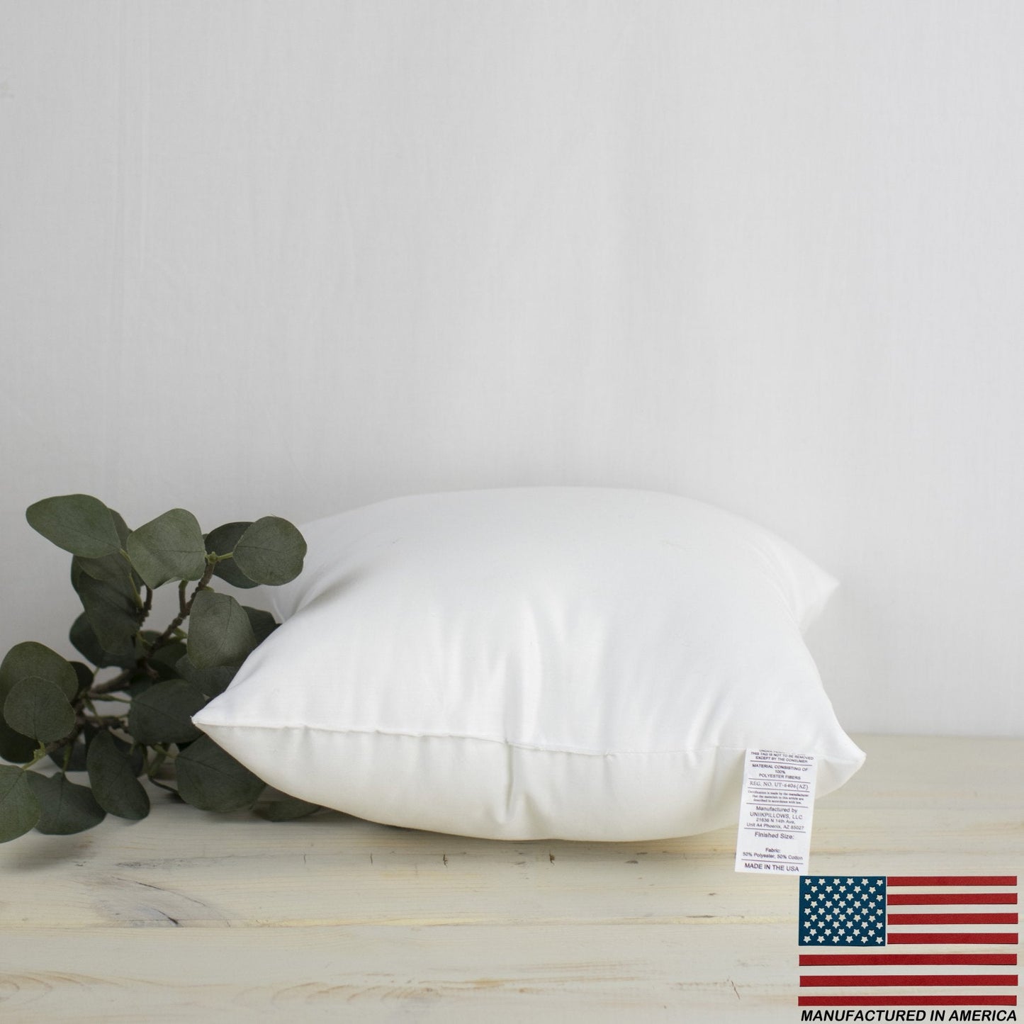 10x10 | Square Angel Hair Insert | Indoor Outdoor Down Alternative