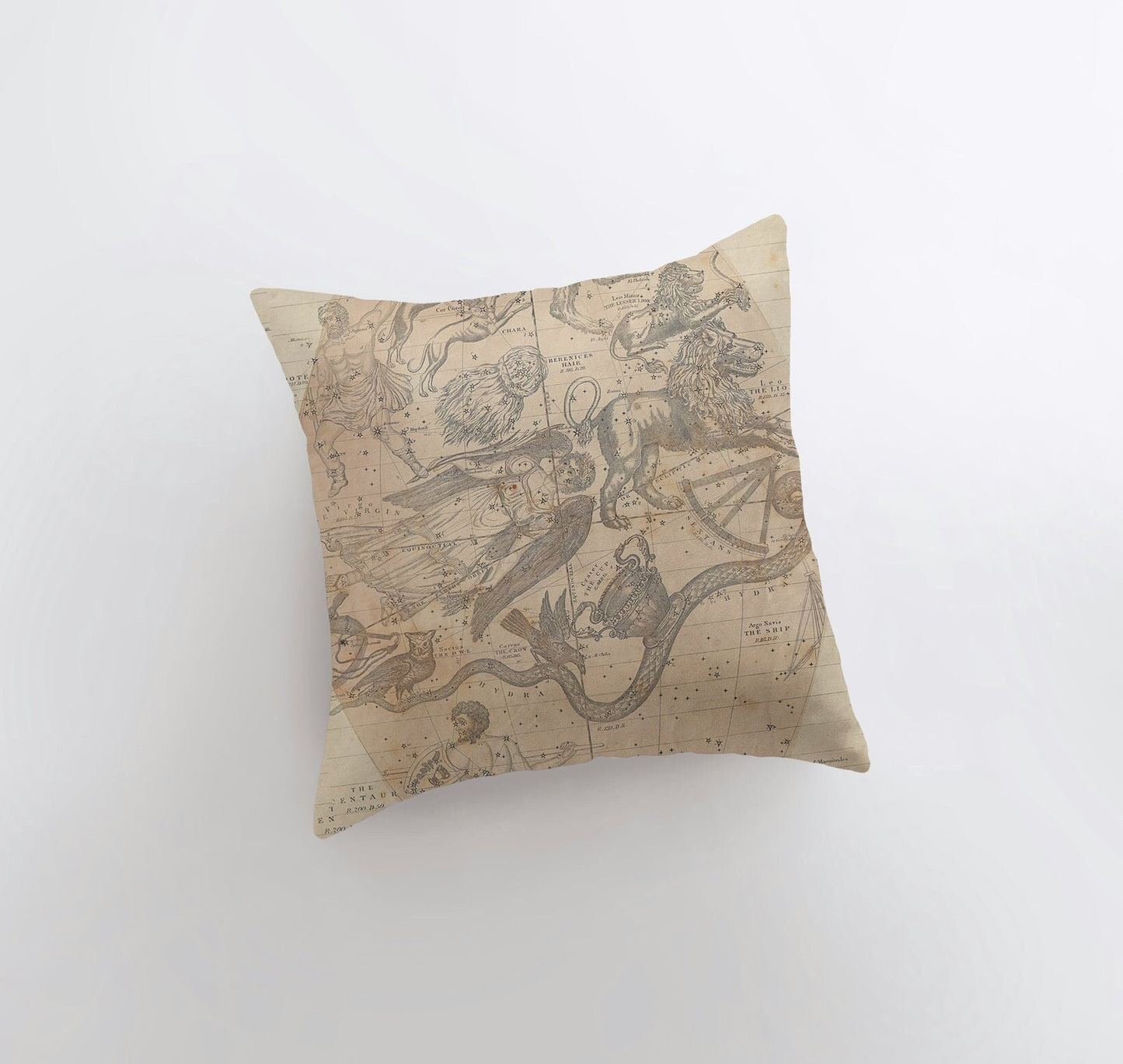 The Ship | Constellation | Astrology | Throw Pillow | Map of the Stars