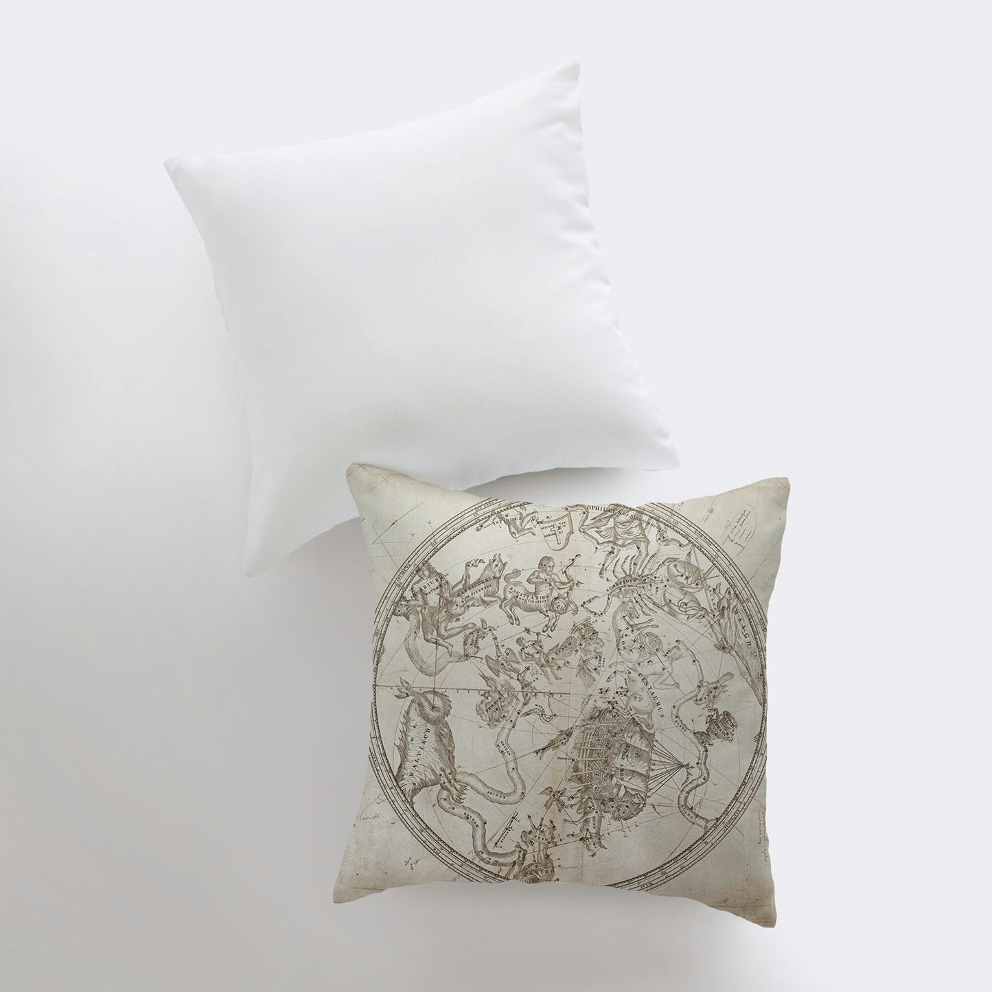 Constellation Circle | Astrology | Throw Pillow | Planets Decor | Map