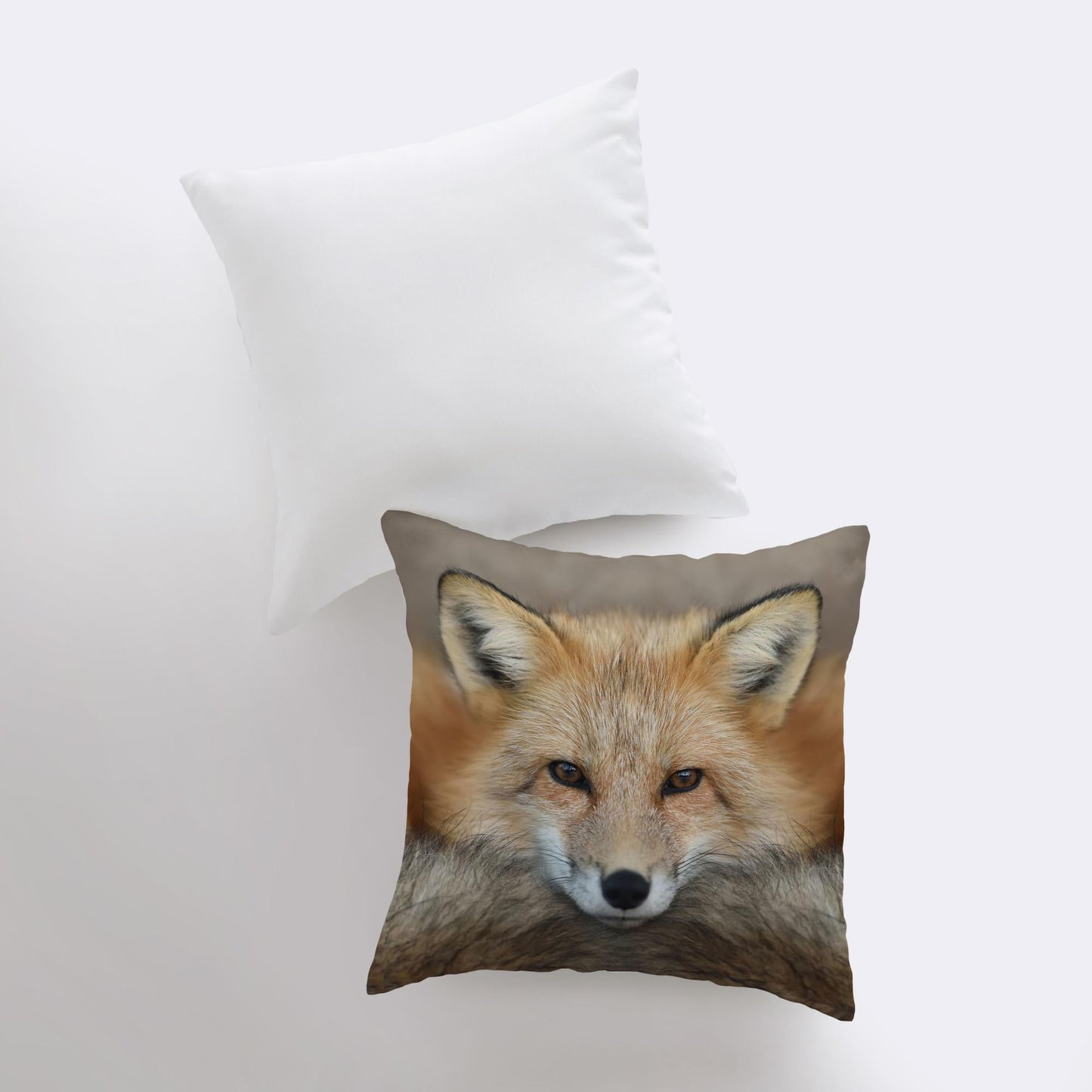Fox Face | Pillow Cover | Fox Decor | Throw Pillow | Wilderness |